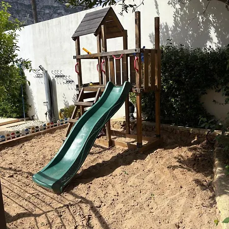 Villa Castillitos En El Aire En Lo Alto Del Montgo-denia-piscina Dénia